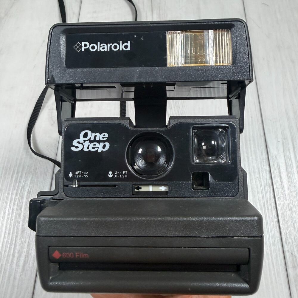 Vintage Original Polaroid OneStep 600 Instant Film Camera WORKING TESTED